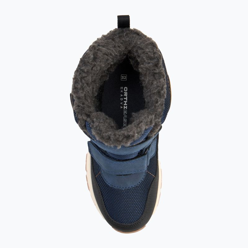 Dětské sněhule KADVA Nevad WaterProof Jrb 3M Thinsulate modré 6