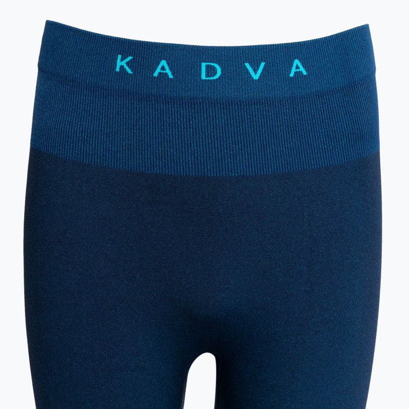 Komplet termoregulačního prádla dětského KADVA Frosty Jrb Set bezešvý tmavě modrý 13