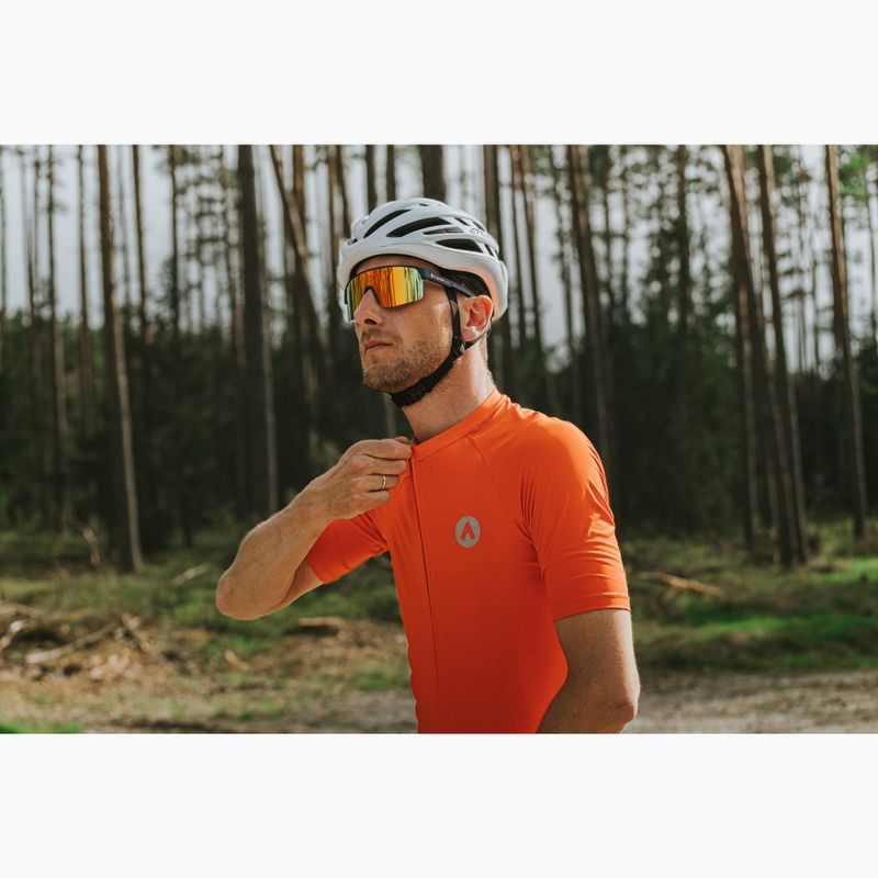 Pánský cyklistický dres ATTABO Setvi orange 10