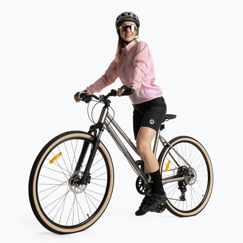 Dámská cyklistická větrovka ATTABO Cahayo Jacket Windproof pink 7