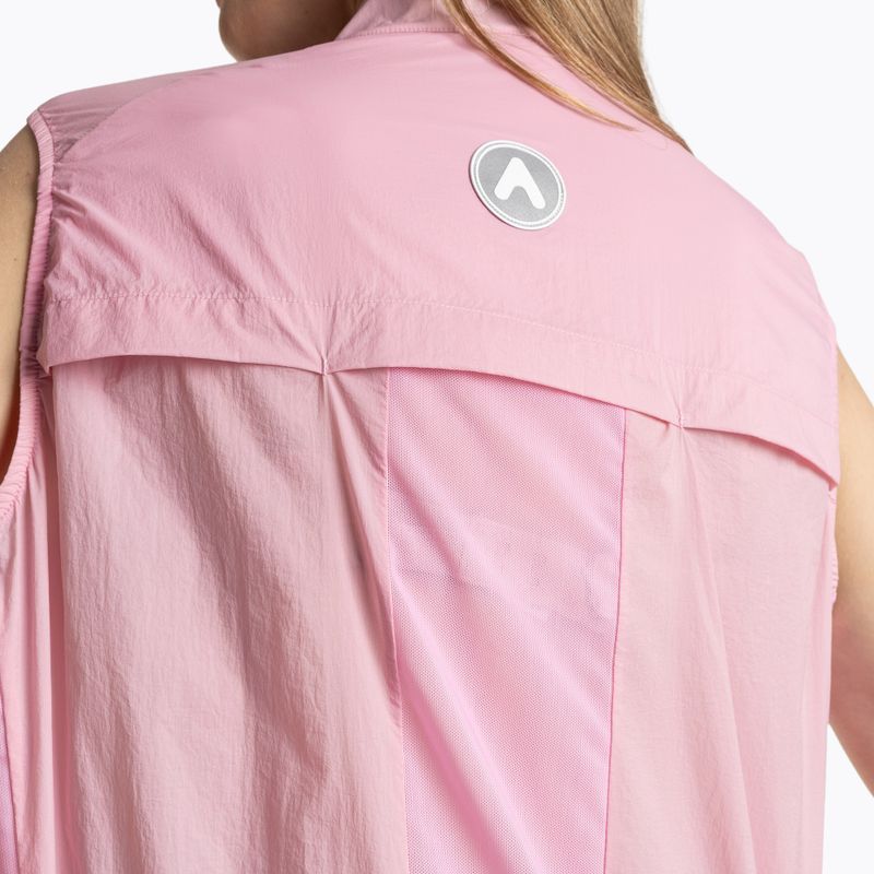 Dámská cyklistická vesta ATTABO Cahayo Vest Windproof pink 6