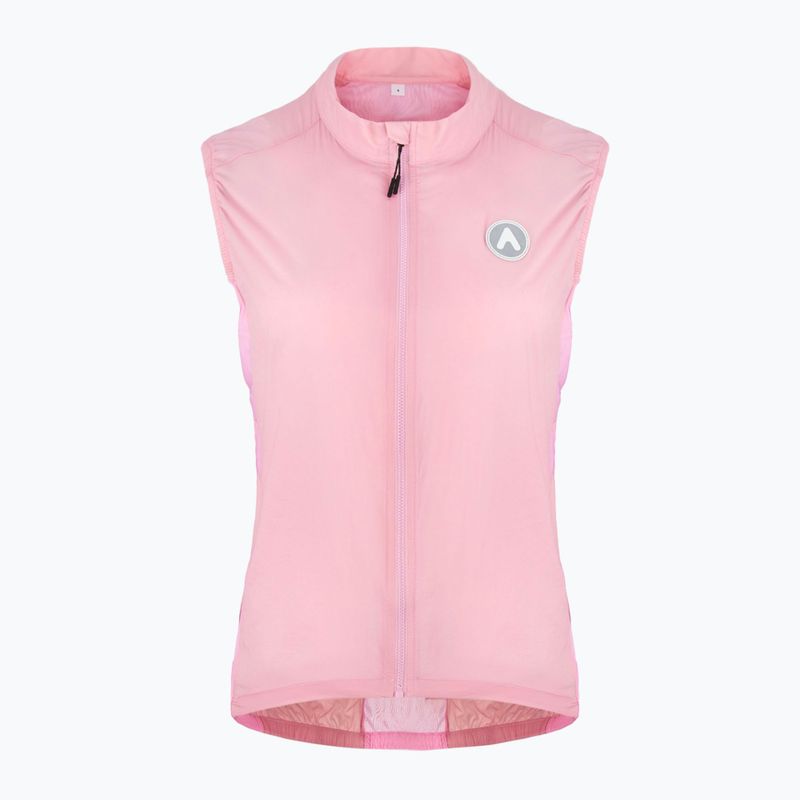 Dámská cyklistická vesta ATTABO Cahayo Vest Windproof pink