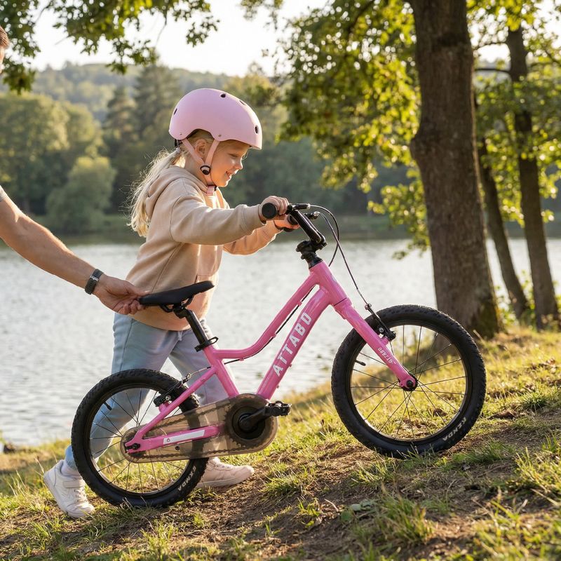 Dětské kolo ATTABO EASE 16" růžové 6