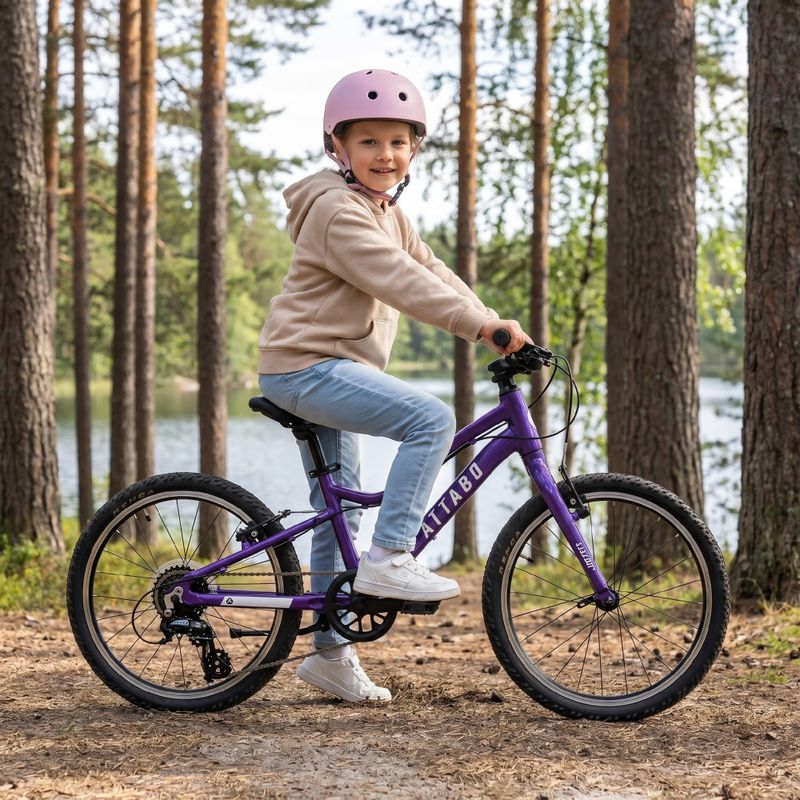 Dětské kolo ATTABO EASE 20" fialové 4