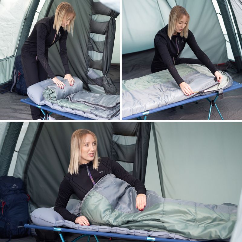 KADVA Dorma L spací pytel levý zelený 6