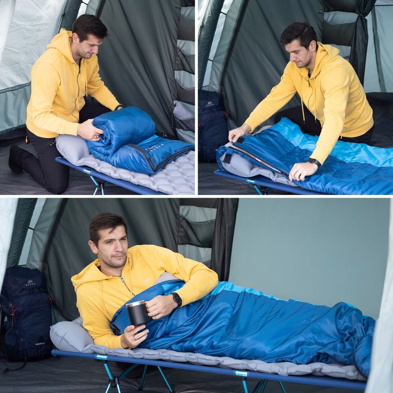 Spací pytel KADVA Dorma R pravý modrý 5