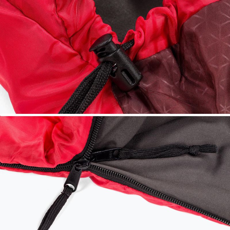 KADVA Dorma spací pytel L levý červený 11