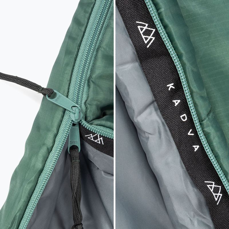 Spací pytel KADVA Mumio R pravý zelený 10