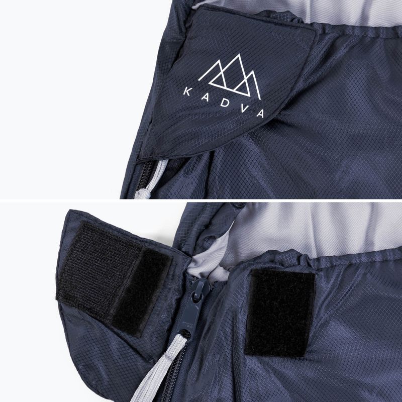 Spací pytel KADVA Light 600 R pravý tmavě modrý 7