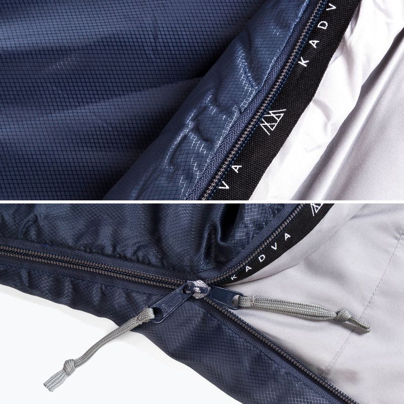 Spací pytel KADVA Light 600 L levý šedý 10