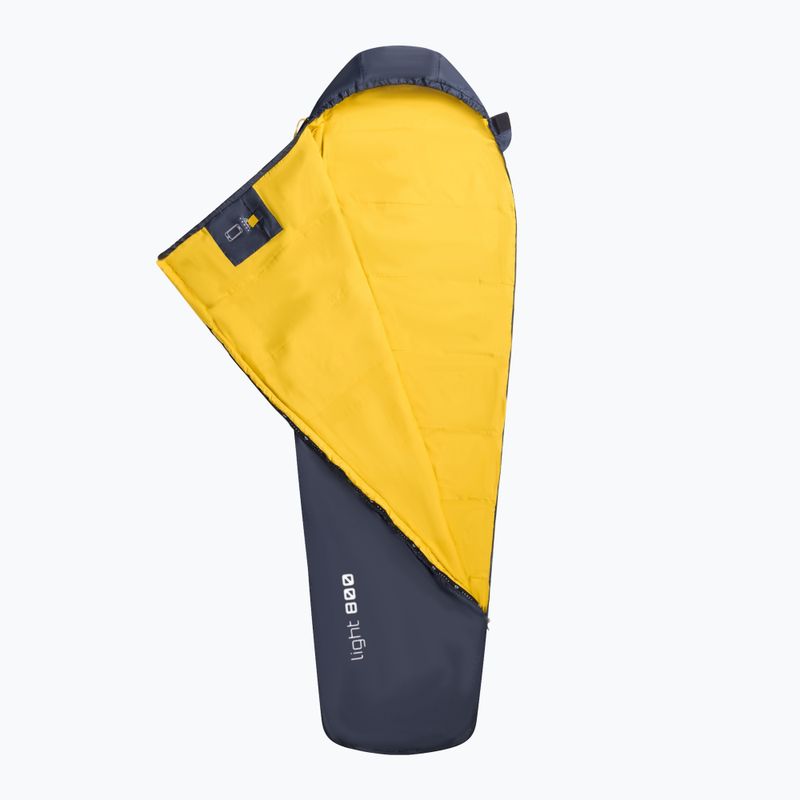 Spací pytel KADVA Light 800 L levý granátový 4