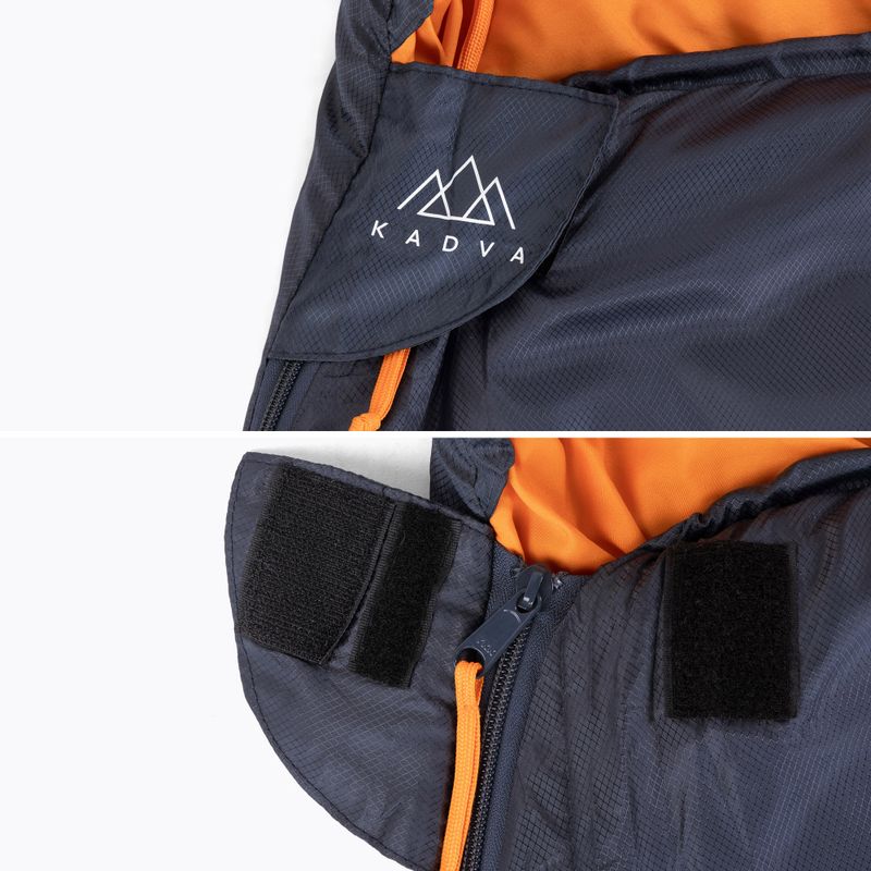 Spací pytel KADVA Light 1000 R pravý tmavě modrý 6