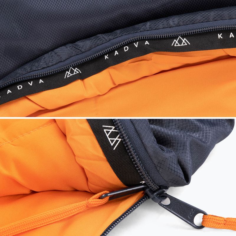 Spací pytel KADVA Light 1000 R pravý tmavě modrý 7