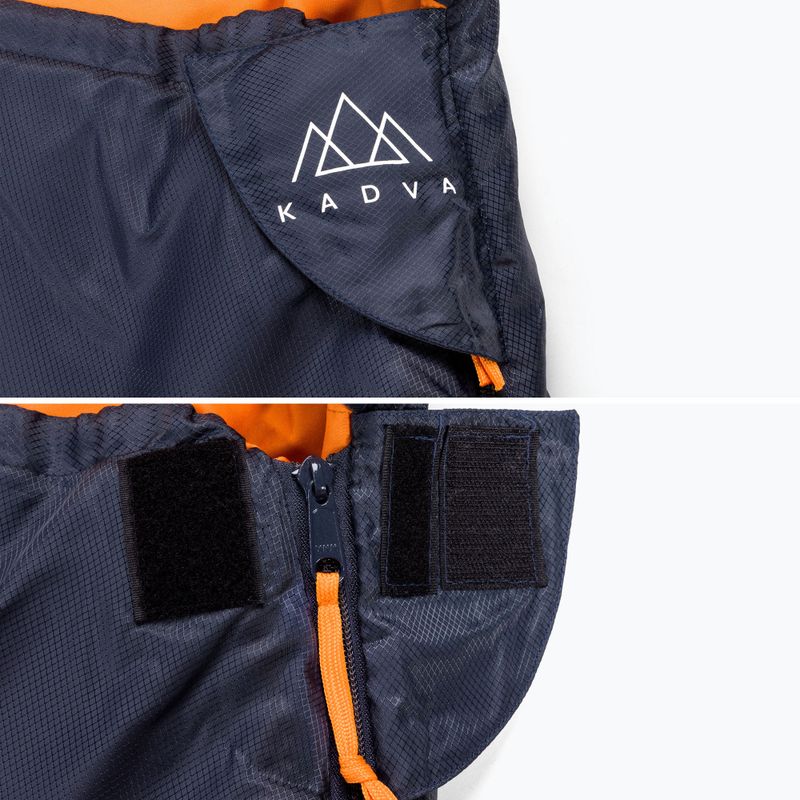 Spací pytel KADVA Light 1000 L levý šedý 11