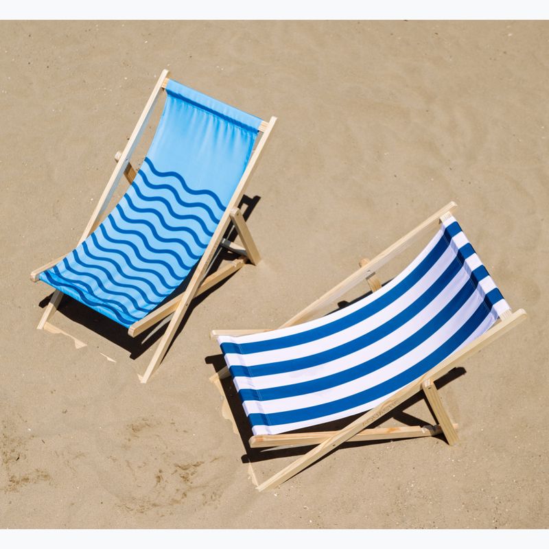 Plážové lehátko AQUASTIC Sunlito modré 12