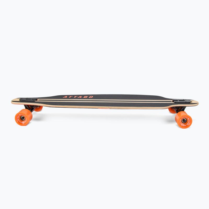 Skateboard longboard ATTABO Flowrider black 3