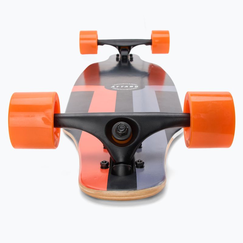 Skateboard longboard ATTABO Flowrider black 6
