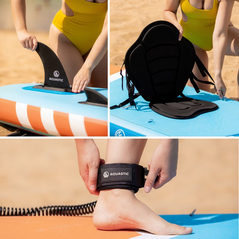 SUP AQUASTIC Perth 11' allround board blue 21