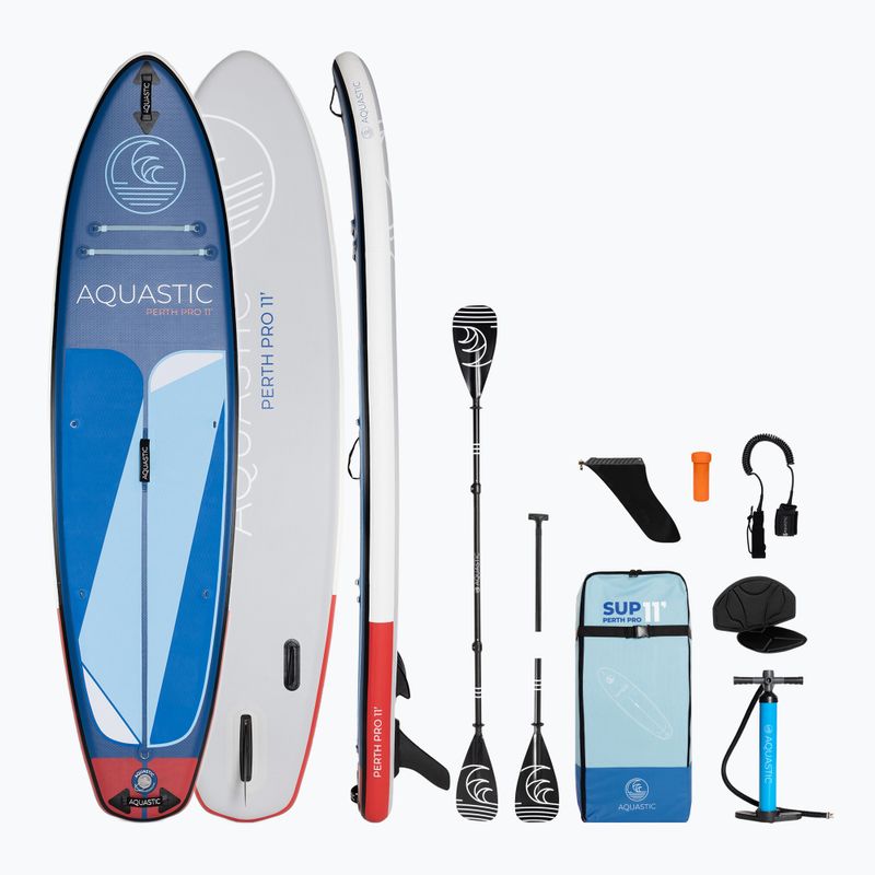 Prkno SUP AQUASTIC Perth Pro 11 allround modrá