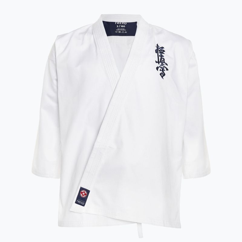 Kimono karate TREXO Kyokushin bílé 9