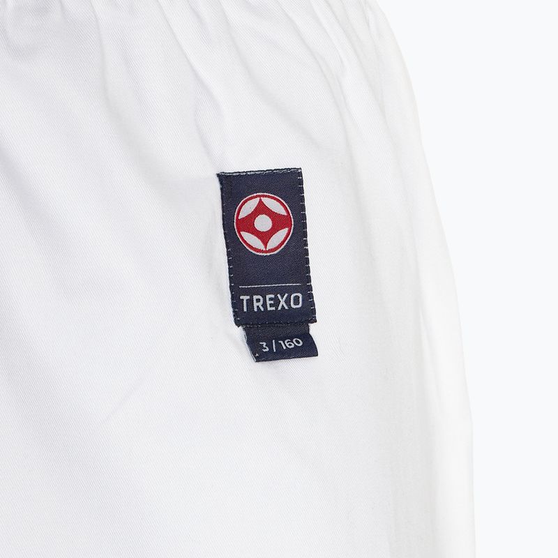 Kimono karate TREXO Kyokushin bílé 15