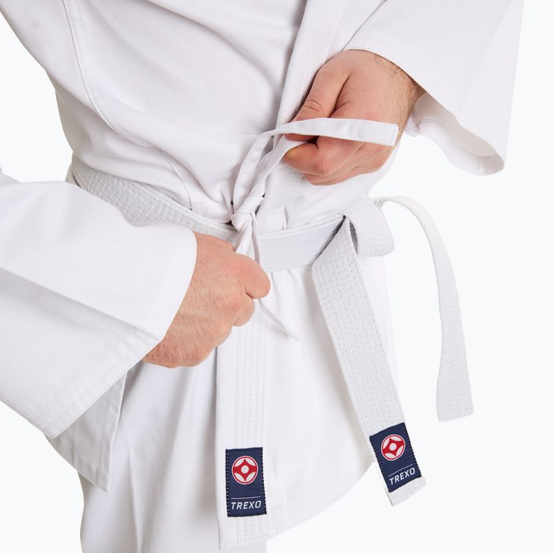 Kimono karate TREXO Kyokushin bílé 7