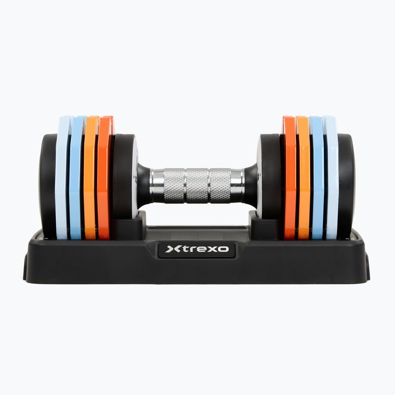 Nastavitelná sada činek XTREXO 2 x 10 kg multicolor 4