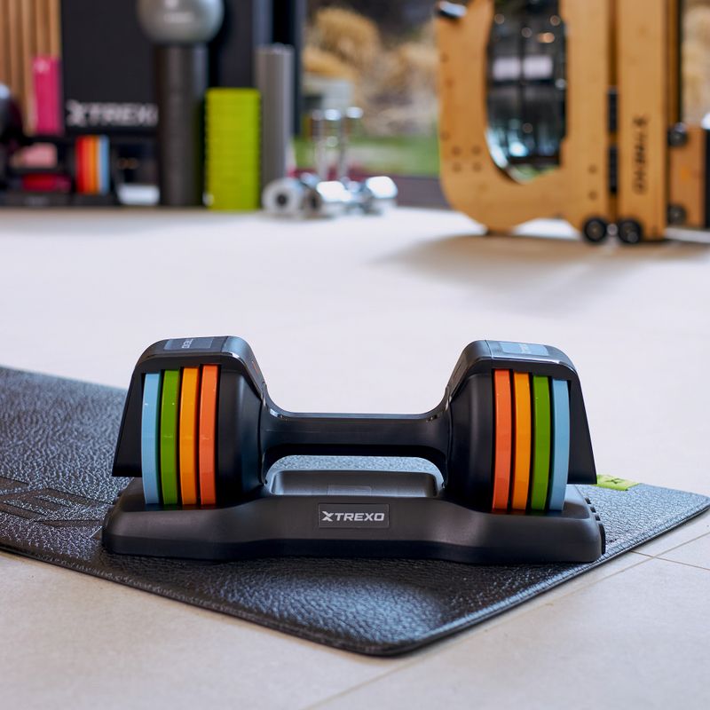 Nakládací činkaXTREXO 11,5 kg multicolor 12