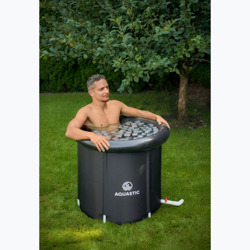 Bazén na led AQUASTIC Yeti černý 11