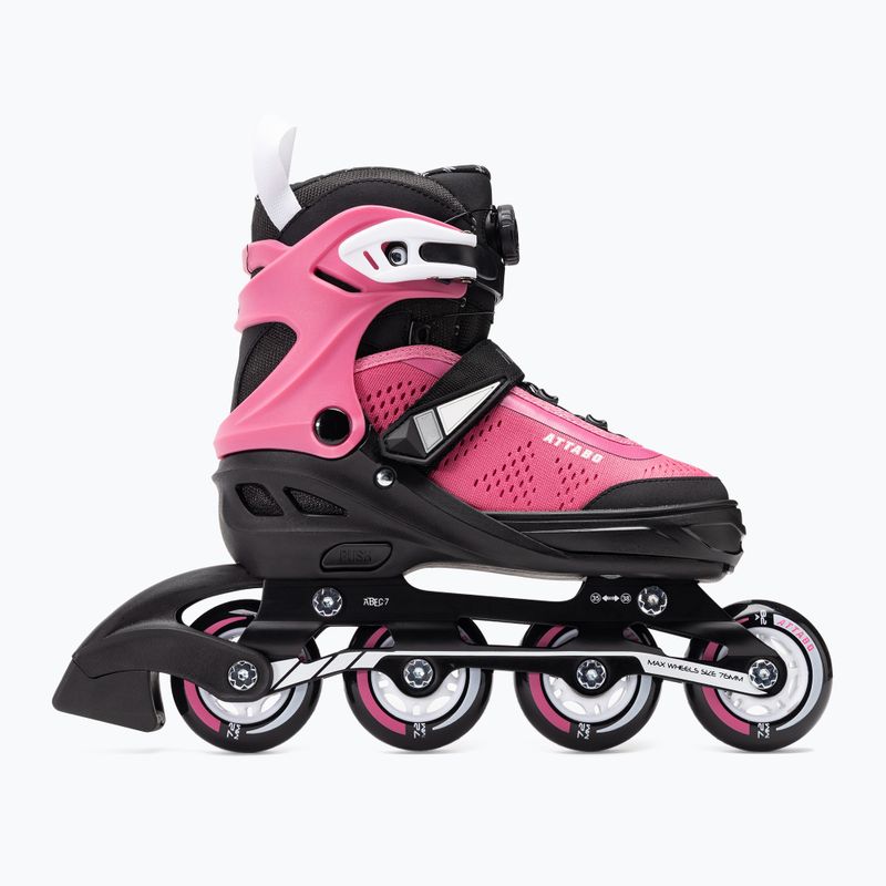 Dětské kolečkové brusle ATTABO adjustable Stormglider 2 pink 2