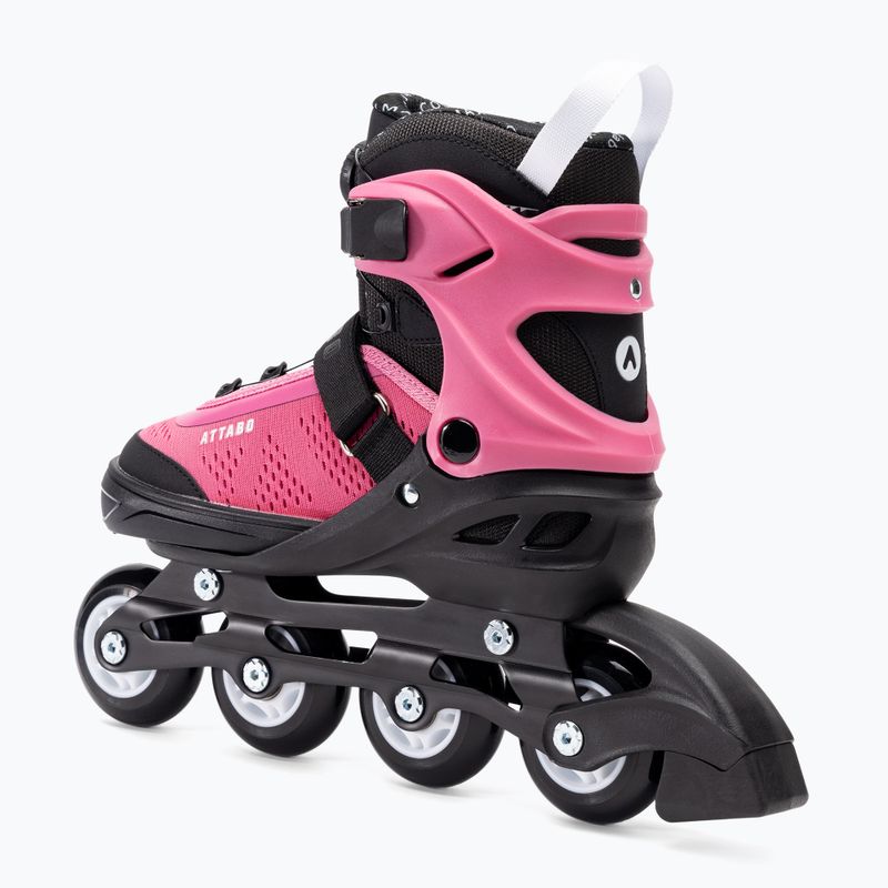 Dětské kolečkové brusle ATTABO adjustable Stormglider 2 pink 3