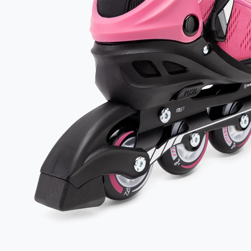 Dětské kolečkové brusle ATTABO adjustable Stormglider 2 pink 10