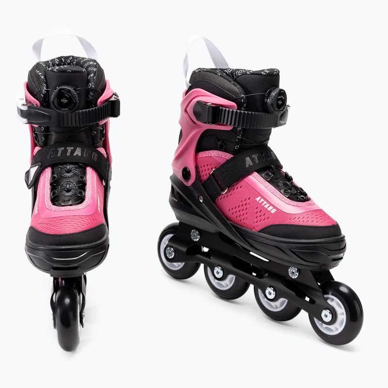 Dětské kolečkové brusle ATTABO adjustable Stormglider 2 pink 13