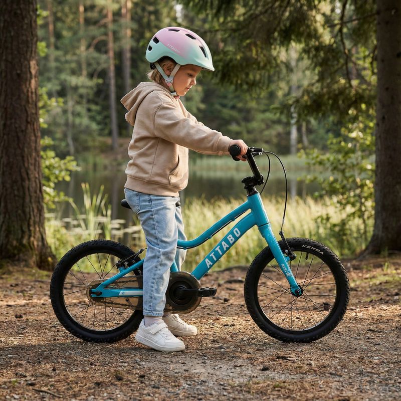 Dětské kolo ATTABO EASE 16" 7,3 kg turquoise 6