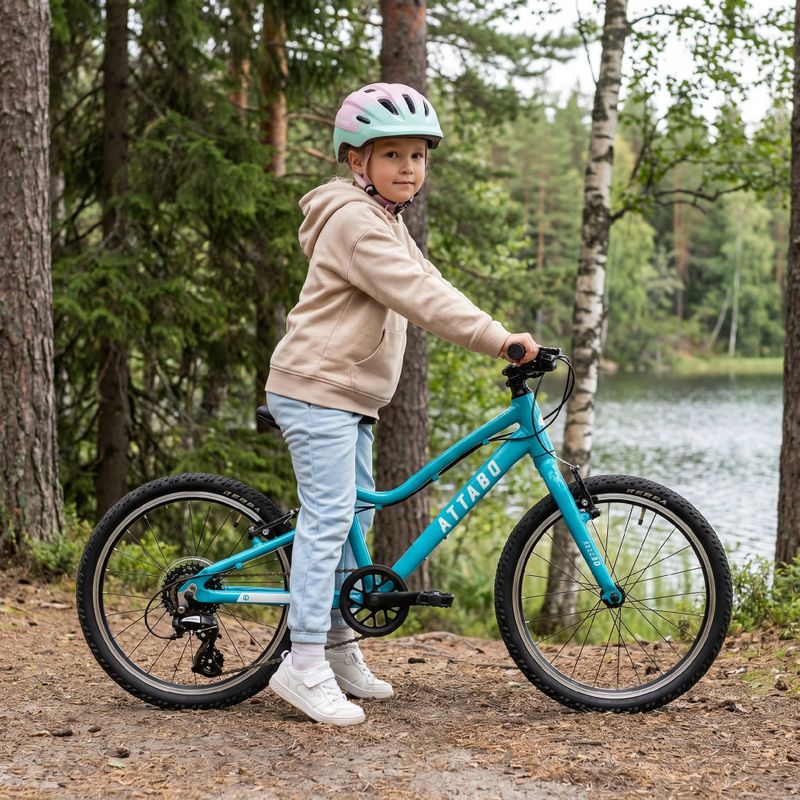 Dětské kolo ATTABO EASE 20" 9,1 kg turquoise 3