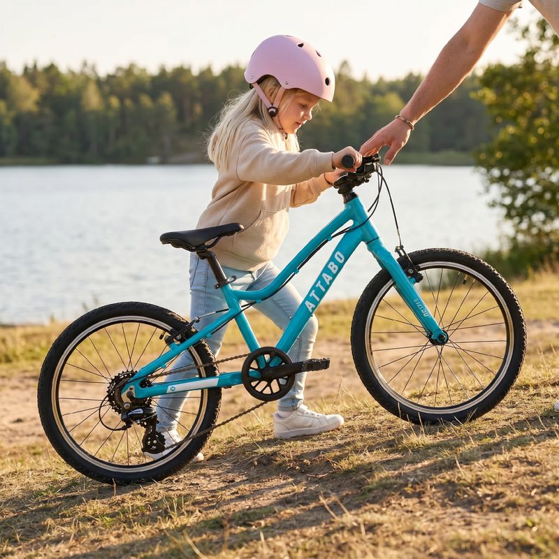 Dětské kolo ATTABO EASE 20" 9,1 kg turquoise 6