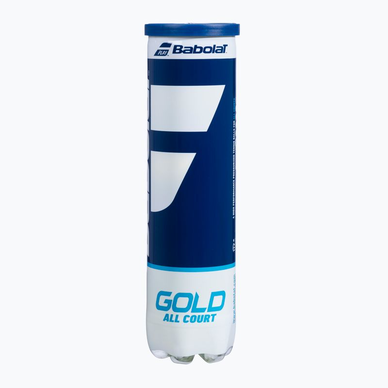 Tenisové míče BABOLAT GOLD ALL COURT 18x4 zelené 502085 3