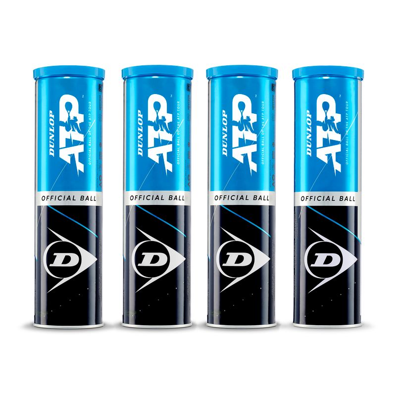 Dunlop ATP 18 x 4 tenisové míče žluté 601314 3