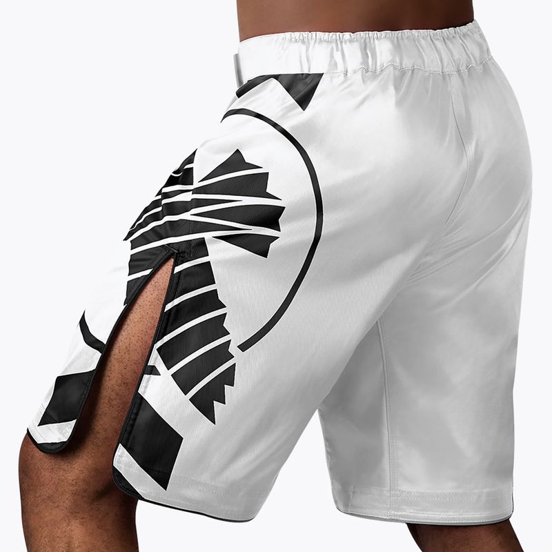 Hayabusa Icon Fight tréninkové šortky bílé ICFS-WH-M 3