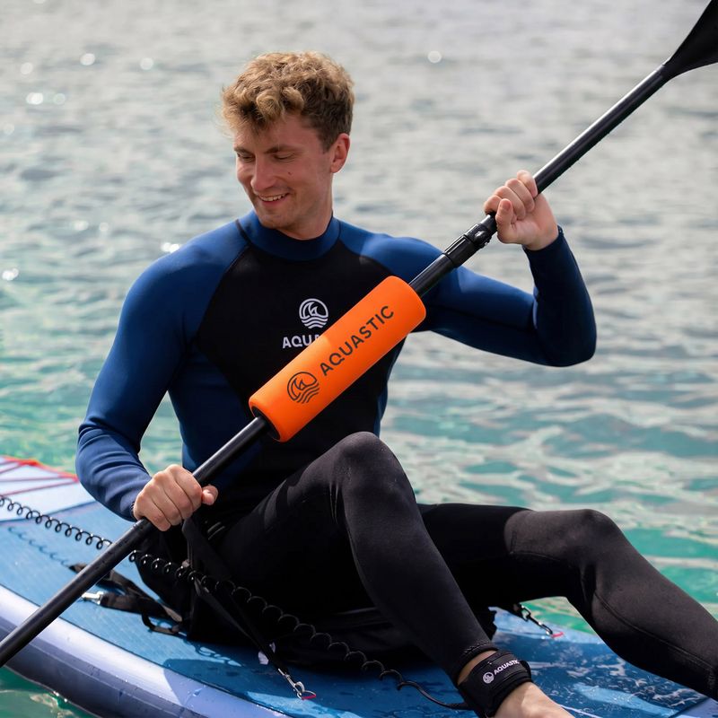 Plovák na veslo SUP AQUASTIC oranžový AQS-SFS001 4