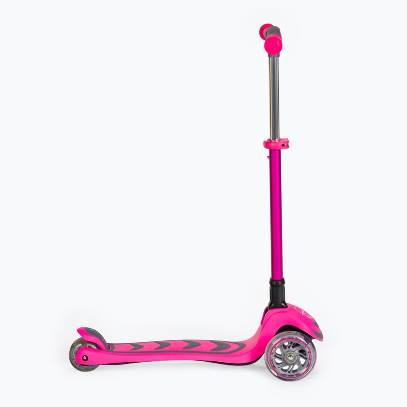 HUMBAKA Mini T dětská tříkolová koloběžka růžová HBK-S6T 5