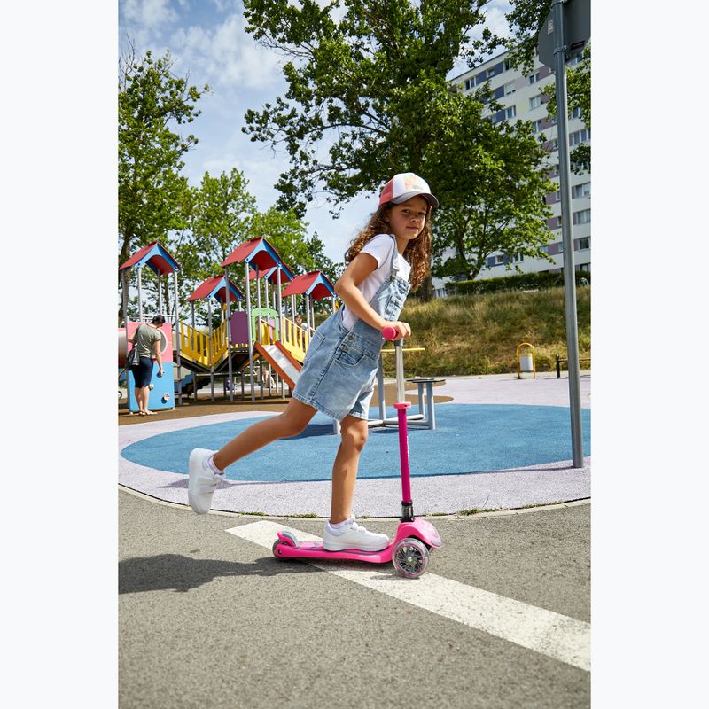HUMBAKA Mini T dětská tříkolová koloběžka růžová HBK-S6T 18