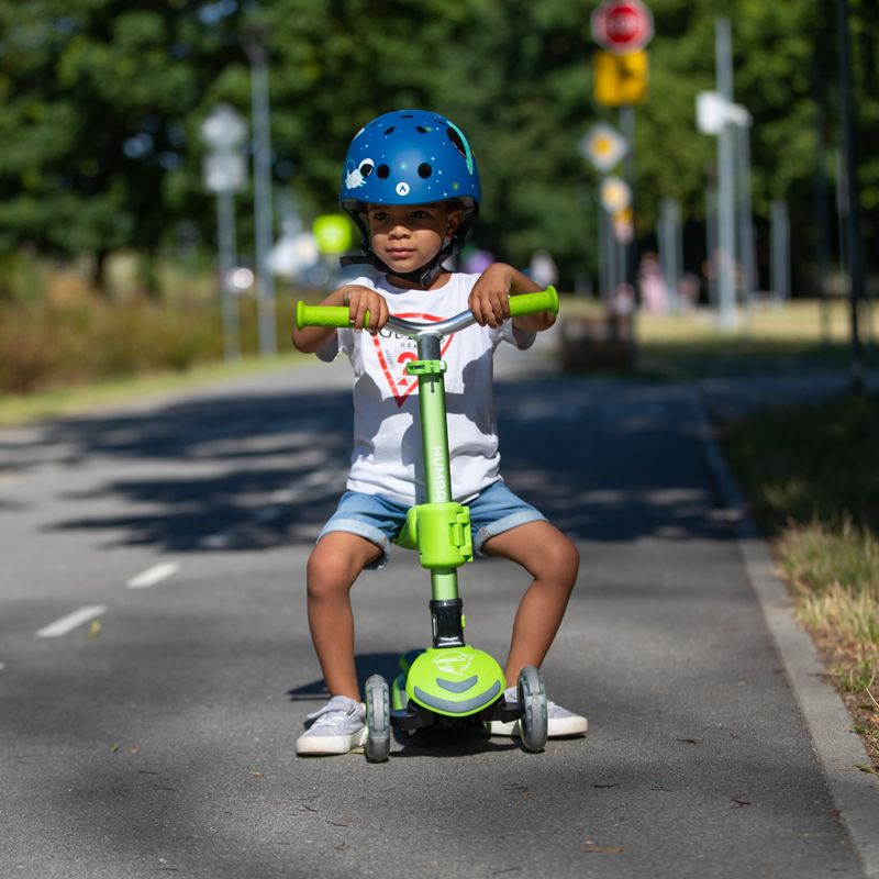 Dětská tříkolka koloběžka HUMBAKA Mini Y zelená HBK-S6Y 5