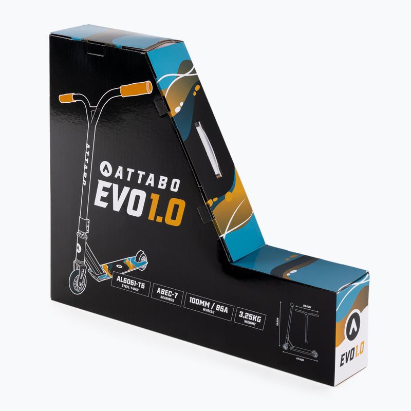 Dětská freestylová koloběžka ATTABO EVO 1.0 modrá ATB-ST05 16