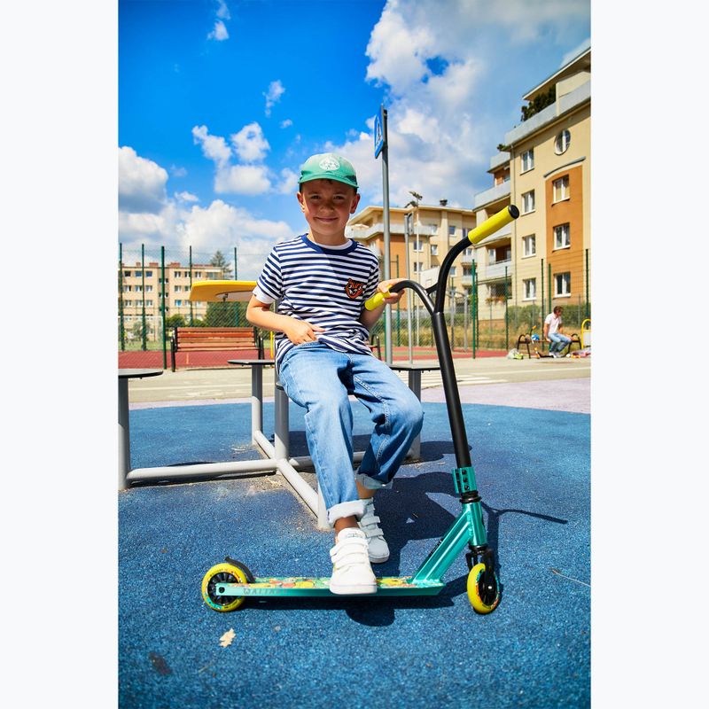 Dětská freestylová koloběžka ATTABO EVO 1.0 zelená ATB-ST05 11