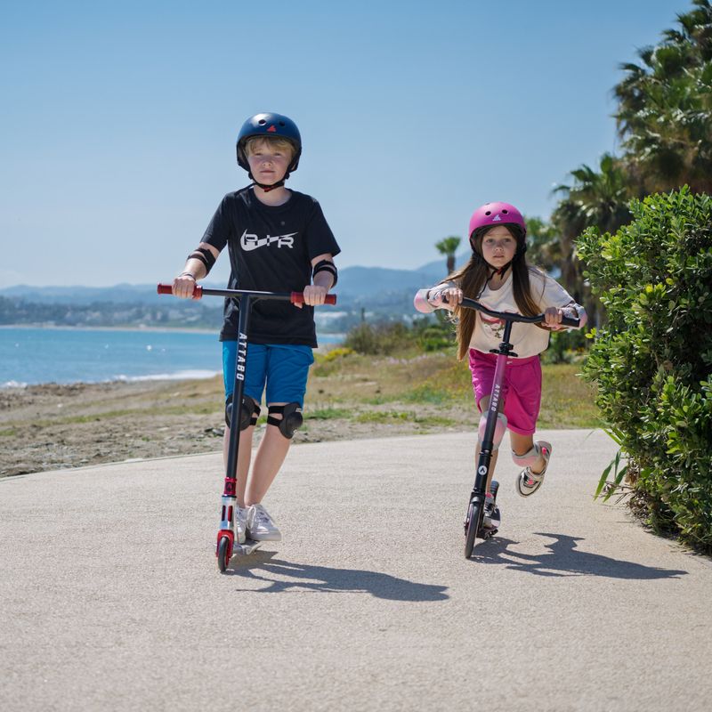 Dětská freestylová koloběžka ATTABO EVO 3.0 červená ATB-ST02 8