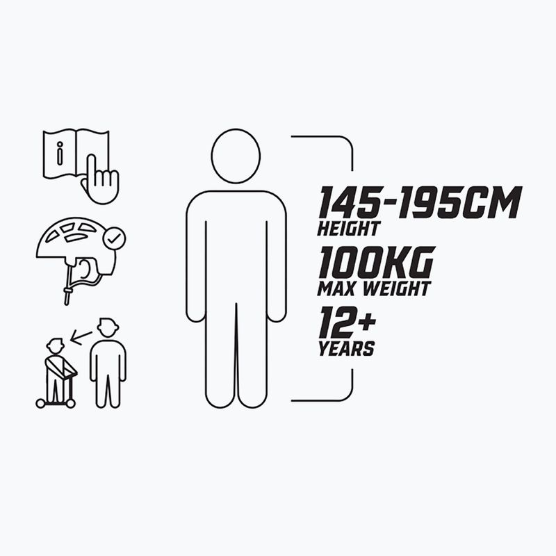 Dětská koloběžka ATTABO 145 modrá ATB-145 12
