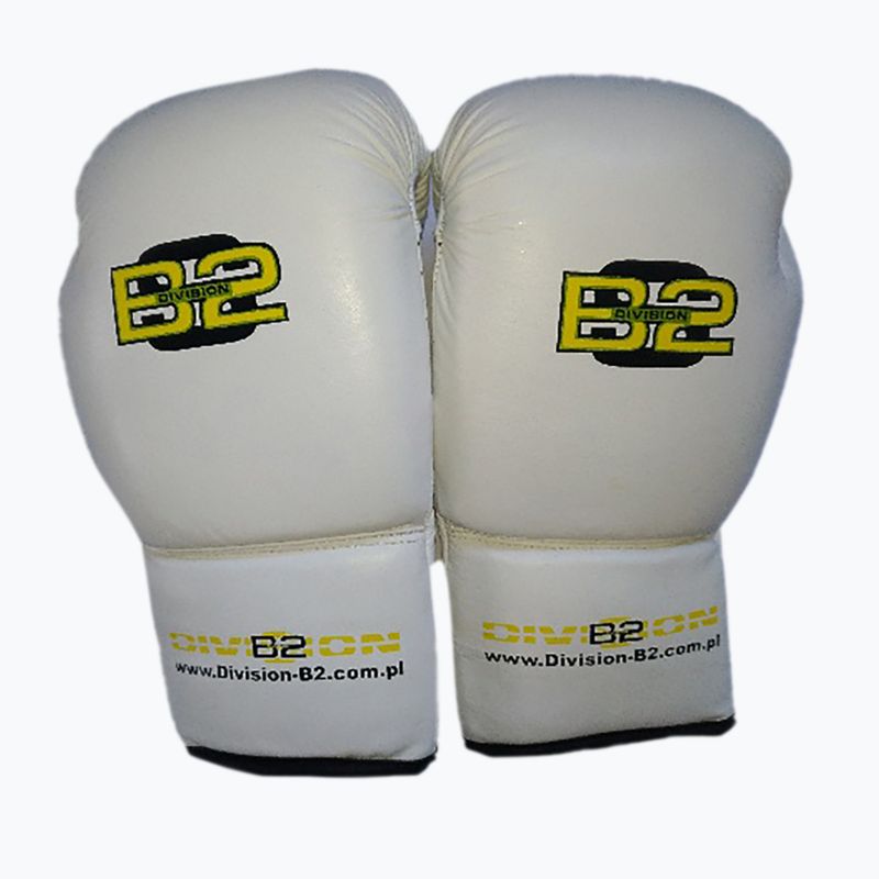 Boxerské rukavice  DIVISION B-2 DIV-PFG1500 Pro 3-Layer Foam white 7