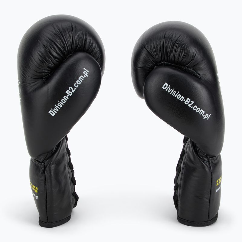 Boxerské rukavice  DIVISION B-2 DIV-PFG1500 Pro 3-Layer Foam black 4