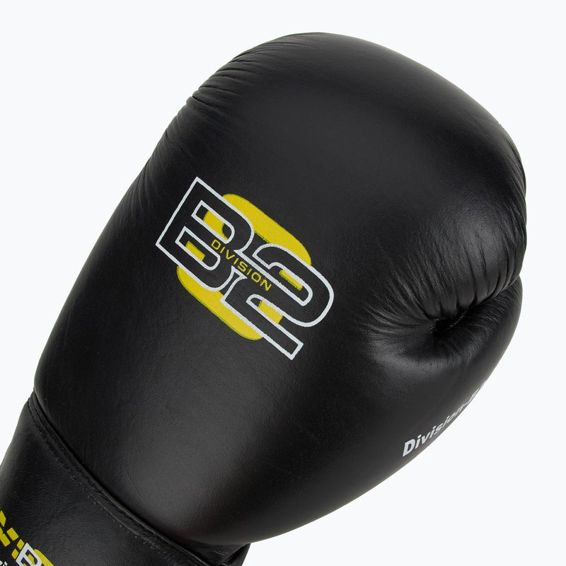 Boxerské rukavice  DIVISION B-2 DIV-PFG1500 Pro 3-Layer Foam black 5